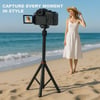 Neepho NP-Z1 Tripod Bluetooth Kumandalı Profesyonel Telefon Kamera Tutucu ve Selfie Çubuğu