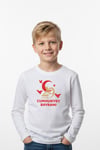 29 Ekim Baskılı Detaylı Uzun Kollu Erkek Çocuk Sweatshirt