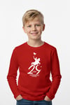 29 Ekim Baskılı Uzun Kollu Erkek Çocuk Sweatshirt