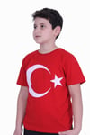 2'li Atatürk-imza Farklı Desenli Erkek-kız Çocuk T-shirt