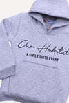 3 İplik Unisex Kapüşonlu Kanguru Cepli Sweatshirt