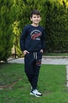 3'LÜ ERKEK ÇOCUK 96-TREX-DÜZ MODEL EŞOFMAN TAKIMI