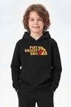 3'lü Kanguru Cepli Kapüşon Detaylı Baskılı Erkek Çocuk 3 Parça Sweatshirt