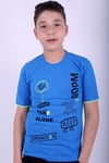3'lü Karışık Model Oversize Erkek Çocuk Tişört
