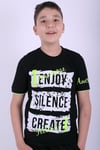 3'lü Karışık Model Oversize Erkek Çocuk Tişört
