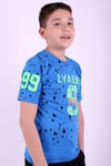 3'lü Karışık Model Oversize Erkek Çocuk Tişört
