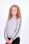 3'lü Kız Çocuk Kapüşonlu Kanguru Cepli Şerit Detaylı Sweatshirt