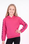 3'lü Kız Çocuk Kapüşonlu Kanguru Cepli Şerit Detaylı Sweatshirt