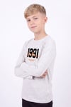 4'lü Erkek Çocuk Yuvarlak Yakalı Baskı Detaylı Sweatshirt