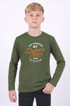 4'lü Erkek Çocuk Yuvarlak Yakalı Baskı Detaylı Sweatshirt