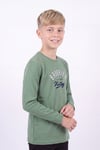 4'lü Erkek Çocuk Yuvarlak Yakalı Baskı Detaylı Sweatshirt