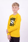 4'lü Erkek Çocuk Yuvarlak Yakalı Baskı Detaylı Sweatshirt