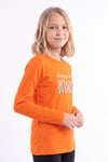 4'lü Kız Çocuk Yuvarlak Yakalı Baskı Detaylı Sweatshirt
