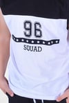 96 Yazı Baskılı Erkek Çocuk Kapüşonlu T-shirt