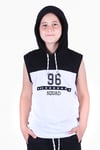 96 Yazı Baskılı Erkek Çocuk Kapüşonlu T-shirt