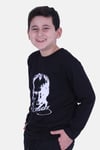 Atatürk Imza Baskılı Unisex Çocuk Sweatshirt