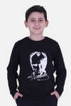 Atatürk Imza Baskılı Unisex Çocuk Sweatshirt