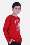 Atatürk Imza Baskılı Unisex Çocuk Sweatshirt