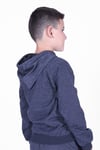 Düz Kanguru Cepli Kapşonlu Sweatshirt