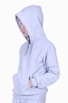 Düz Kanguru Cepli Kapşonlu Sweatshirt