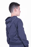Düz Kanguru Cepli Kapşonlu Sweatshirt