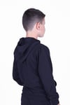 Düz Kanguru Cepli Kapşonlu Sweatshirt