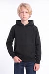 Erkek Çocuk Basic Düz Kanguru Cepli Kapüşonlu Sweatshirt