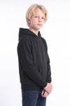Erkek Çocuk Basic Düz Kanguru Cepli Kapüşonlu Sweatshirt