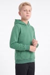 Erkek Çocuk Basic Düz Kanguru Cepli Kapüşonlu Sweatshirt