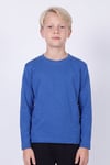 Erkek Çocuk Basic Düz Renk Uzun Kollu Sweatshirt