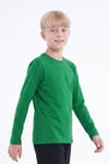 Erkek Çocuk Basic Düz Renk Uzun Kollu Sweatshirt