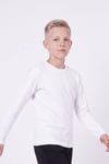Erkek Çocuk Basic Düz Renk Uzun Kollu Sweatshirt
