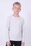Erkek Çocuk Basic Düz Renk Uzun Kollu Sweatshirt