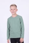 Erkek Çocuk Basic Düz Renk Uzun Kollu Sweatshirt
