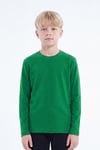 Erkek Çocuk Basic Düz Renk Uzun Kollu Sweatshirt