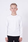 Erkek Çocuk Basic Düz Renk Uzun Kollu Sweatshirt