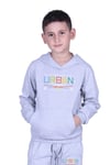 ERKEK ÇOCUK BASKILI KANGURU CEPLİ KAPÜŞONLU 2Lİ EŞOFMAN TAKIMI