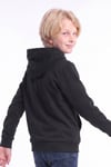 Erkek Çocuk Baskılı Kanguru Cepli Uzun Kollu Kapüşonlu Sweatshirt