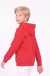 Erkek Çocuk Baskılı Kanguru Cepli Uzun Kollu Kapüşonlu Sweatshirt