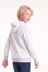 Erkek Çocuk Baskılı Kanguru Cepli Uzun Kollu Kapüşonlu Sweatshirt