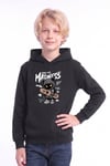 Erkek Çocuk Baskılı Kanguru Cepli Uzun Kollu Kapüşonlu Sweatshirt