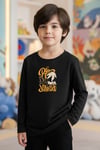 ERKEK ÇOCUK BİSİKLET YAKA BASKI DETAYLI 3'LÜ BASİC SWEATSHİRT
