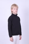 Erkek Çocuk Dik Yaka Fermuarlı Basic Sweatshirt