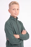 Erkek Çocuk Dik Yaka Fermuarlı Basic Sweatshirt