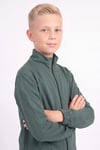Erkek Çocuk Dik Yaka Fermuarlı Basic Sweatshirt