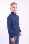 Erkek Çocuk Dik Yaka Fermuarlı Basic Sweatshirt