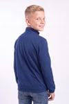 Erkek Çocuk Dik Yaka Fermuarlı Basic Sweatshirt