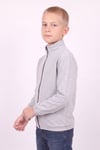 Erkek Çocuk Dik Yaka Fermuarlı Basic Sweatshirt