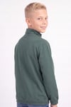 Erkek Çocuk Dik Yaka Fermuarlı Basic Sweatshirt