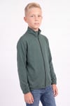 Erkek Çocuk Dik Yaka Fermuarlı Basic Sweatshirt